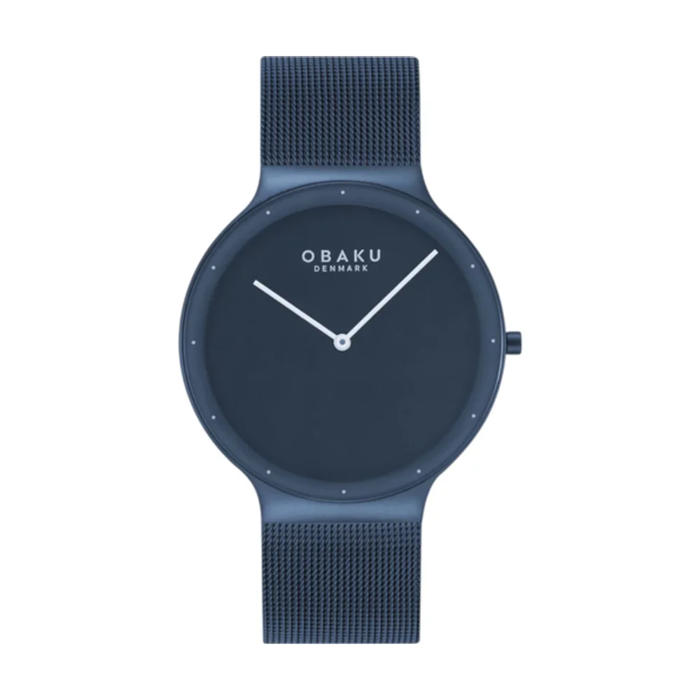 Obaku V307GXLLML גודל 40MM זכוכית ספיר דק מאוד