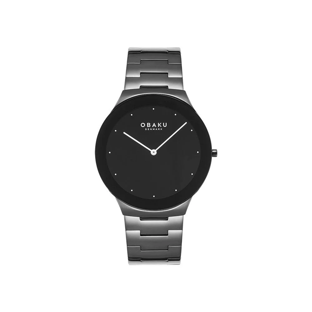 שעון יד לגבר OBAKU V290GXBBSB אובקו דנמרק