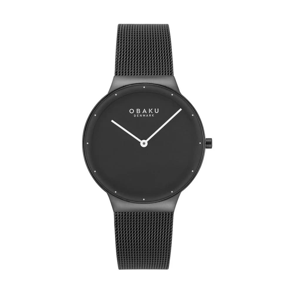 Obaku V307LXBBMB נשים עם זכוכית ספיר דק מאוד
