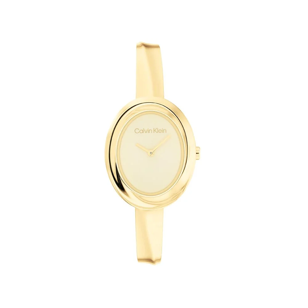 שעון Calvin Klein מקולקציית Twisted Bezel דגם 25100056