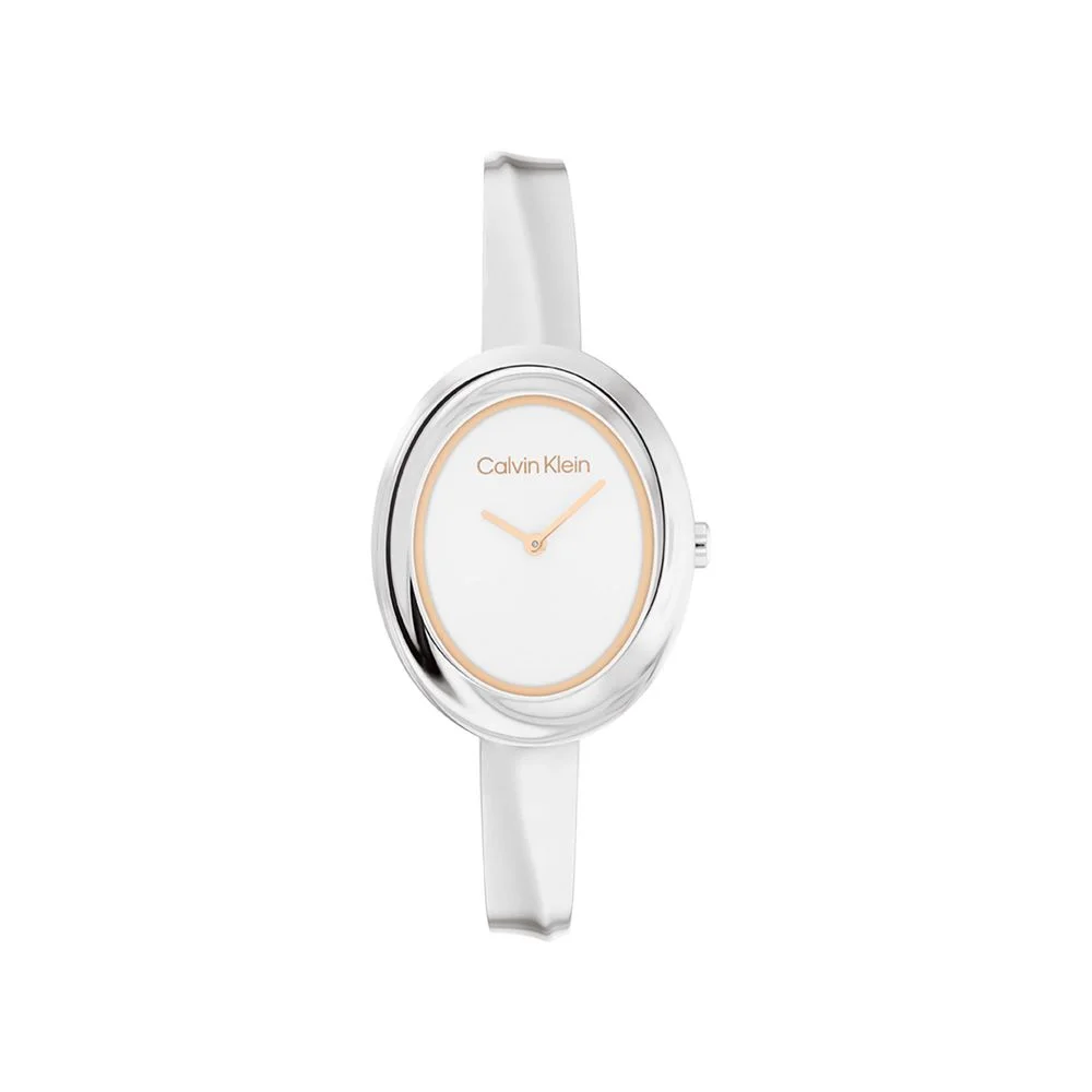 שעון Calvin Klein מקולקציית Twisted Bezel דגם 25100055