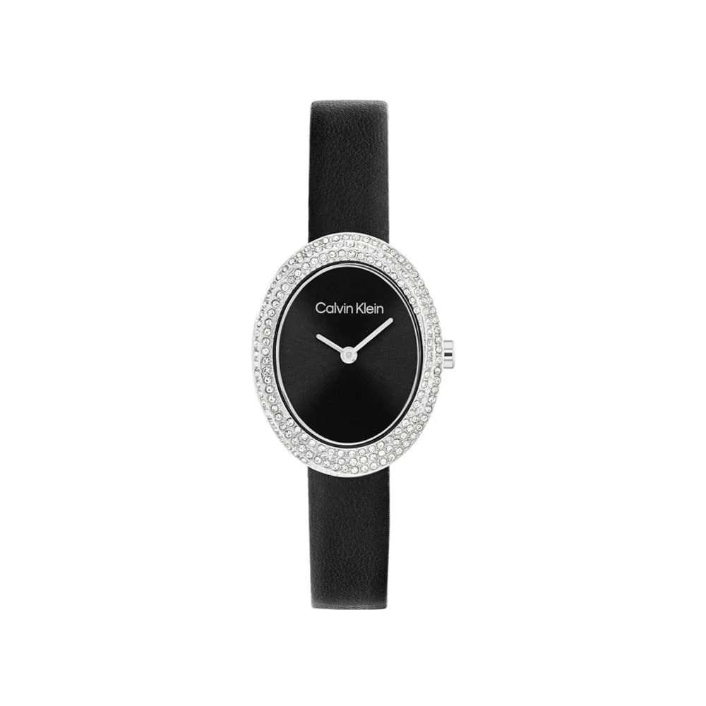 שעון Calvin Klein מקולקציית Twisted Bezel דגם 25100145